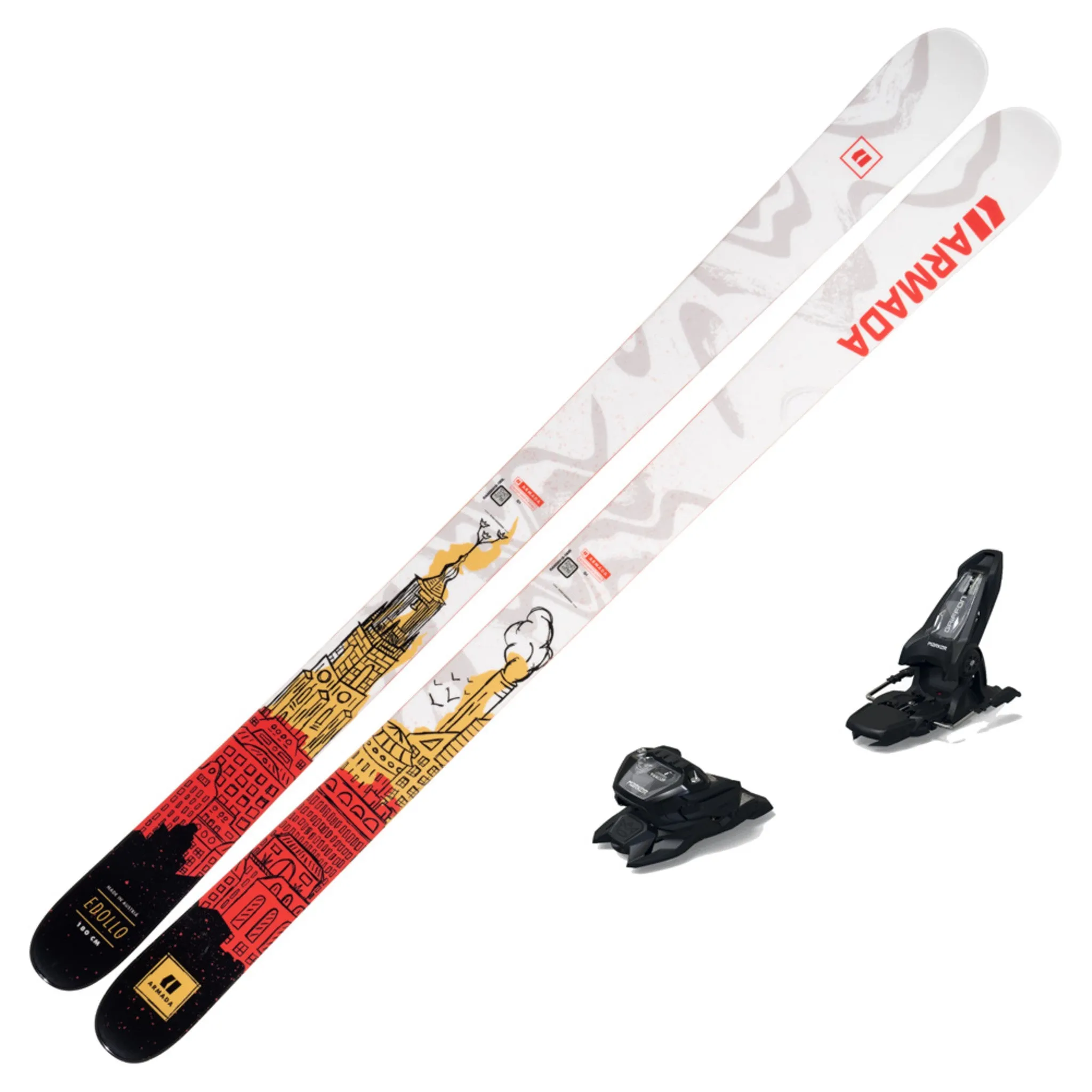 2023 Armada Edollo Skis w/ Marker Griffon 13 ID Bindings