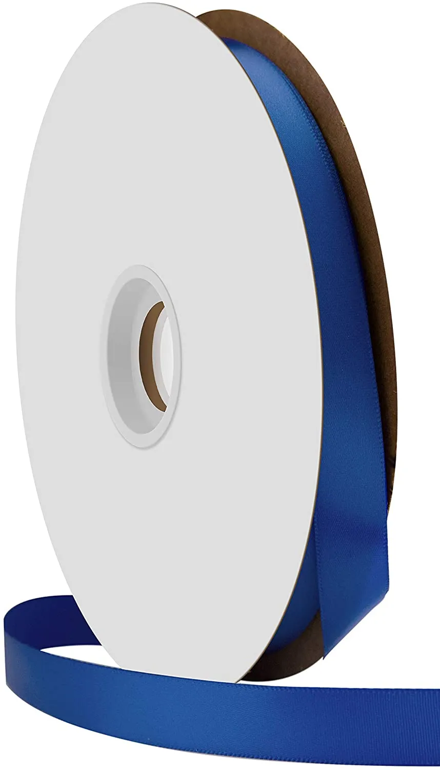 #3 Offray Single Face Satin Ribbon - 5/8" Wide, 100 Yards Long | 1 Spool
