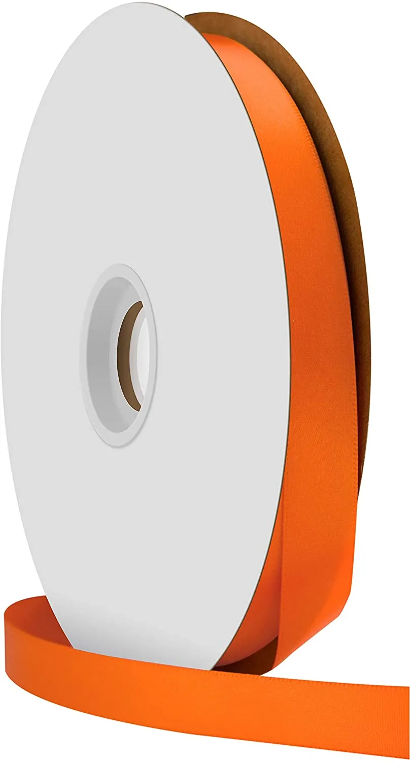 #3 Offray Single Face Satin Ribbon - 5/8" Wide, 100 Yards Long | 1 Spool