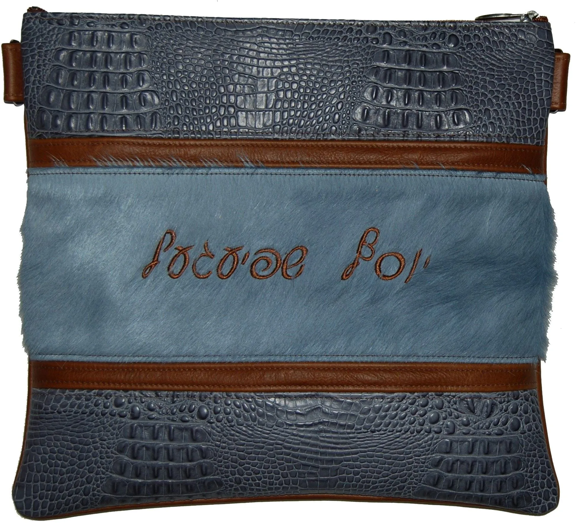 5 Pieces of leather Horizontially Sewn 540I-Slate