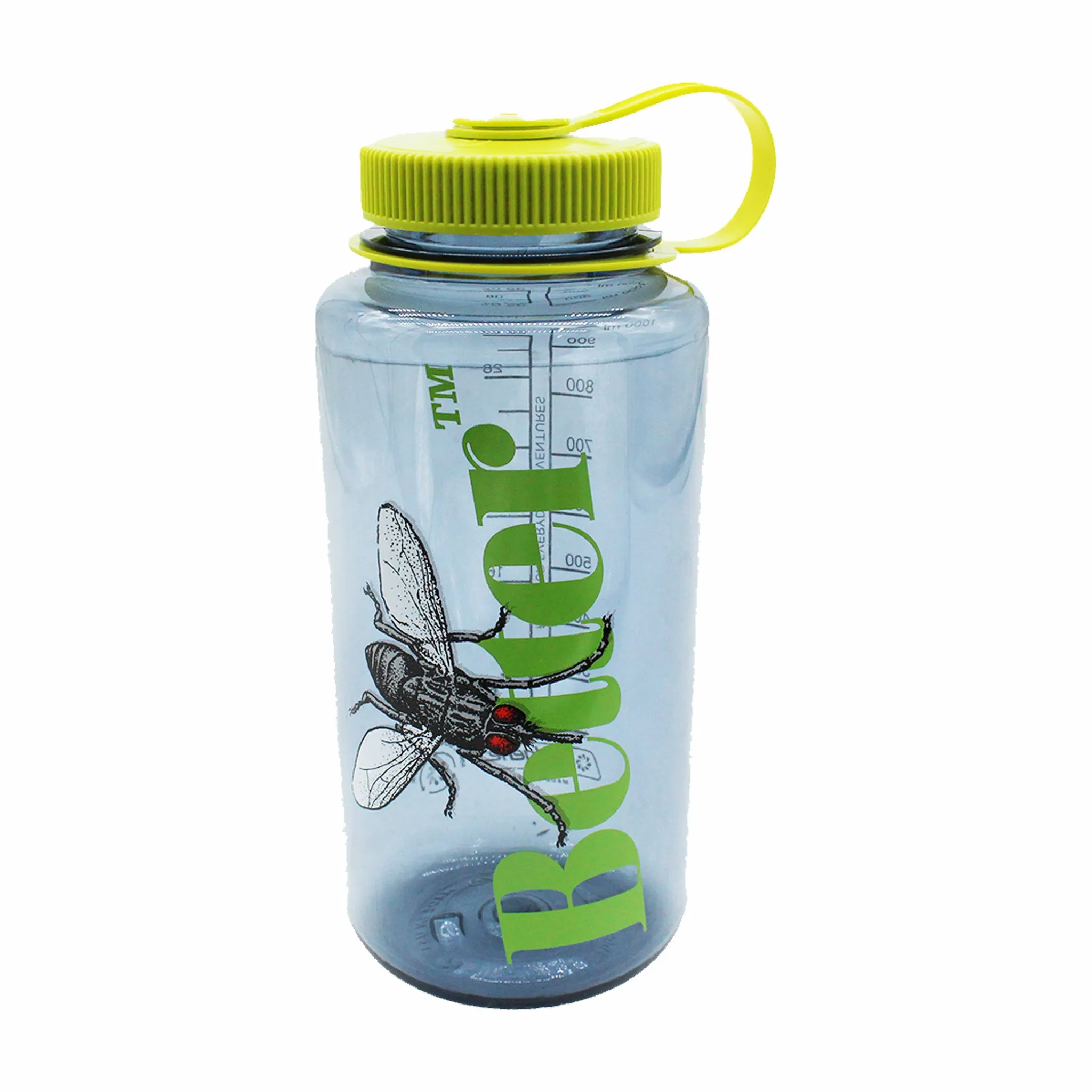 Better™ Gift Shop "Fly Logo" Nalgene (Black Smoke)