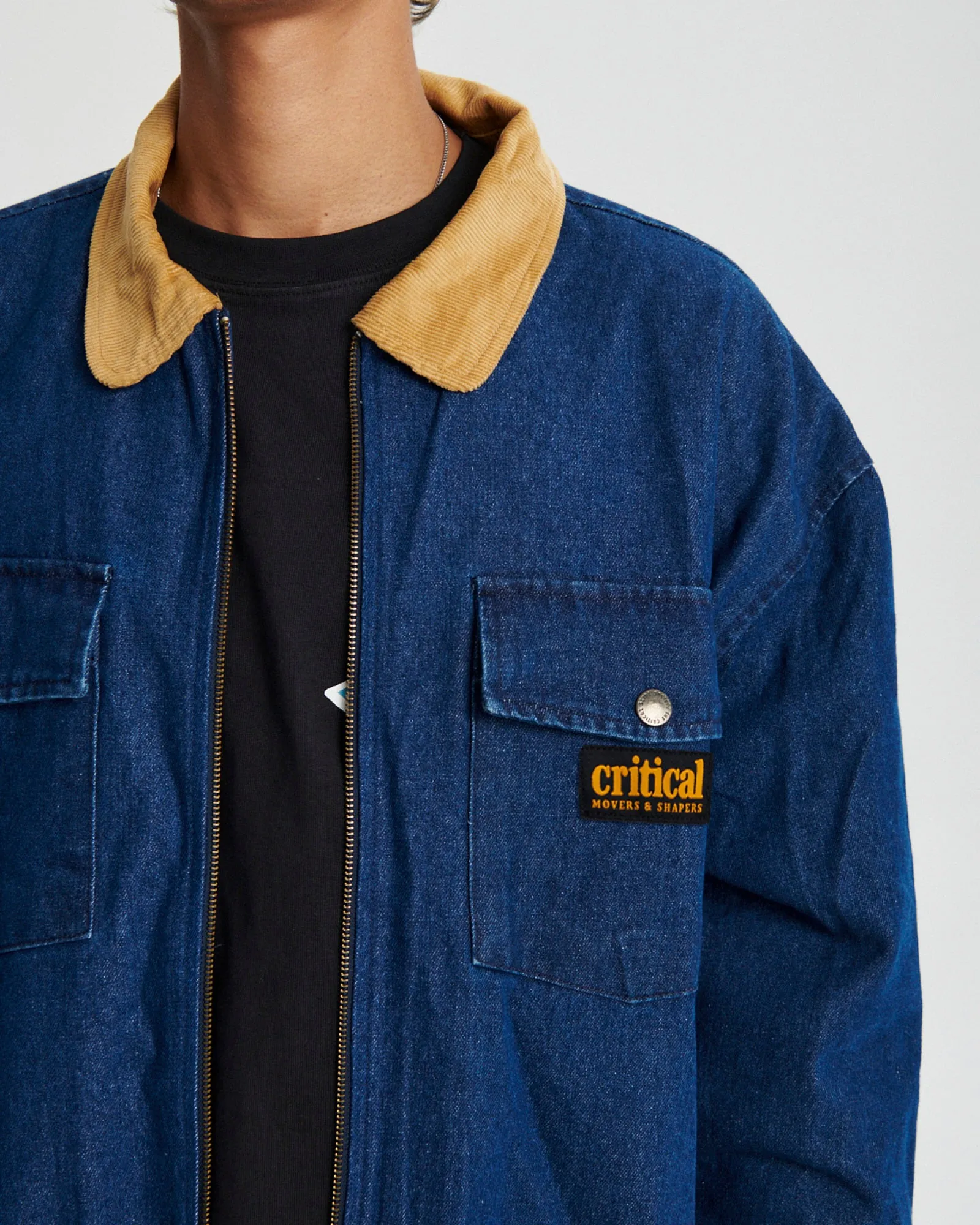 Blackbird Denim Jacket - Rinsed Indigo