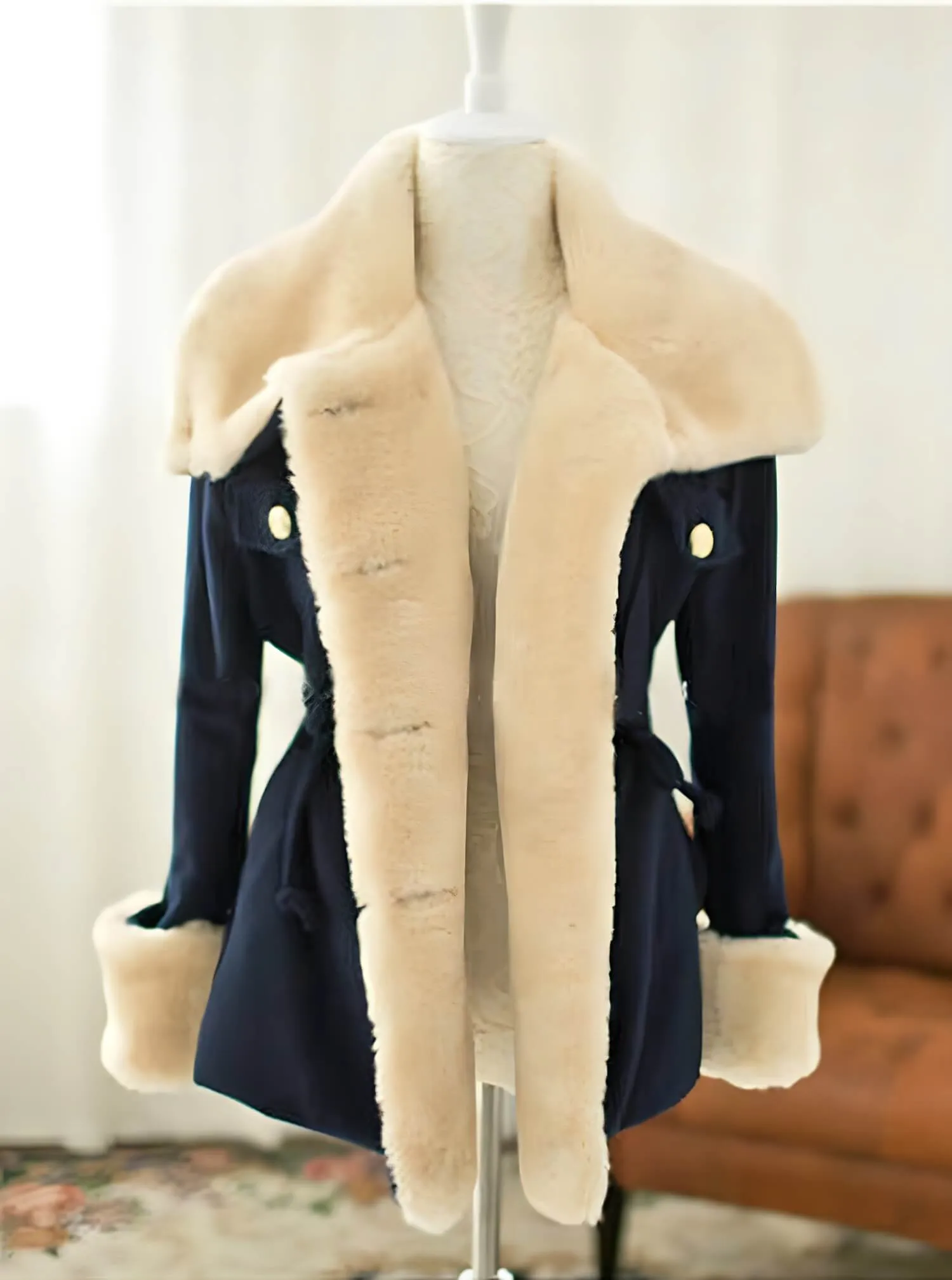 Casaco Feminino Pelcia Eleanor Coat