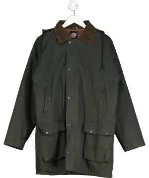Dickies Green Work Jacket With Hood UK S