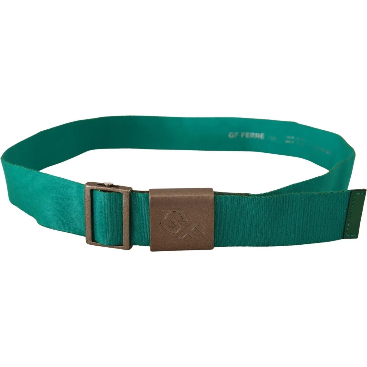GF Ferre Elegant Green Adjustable Cotton Belt