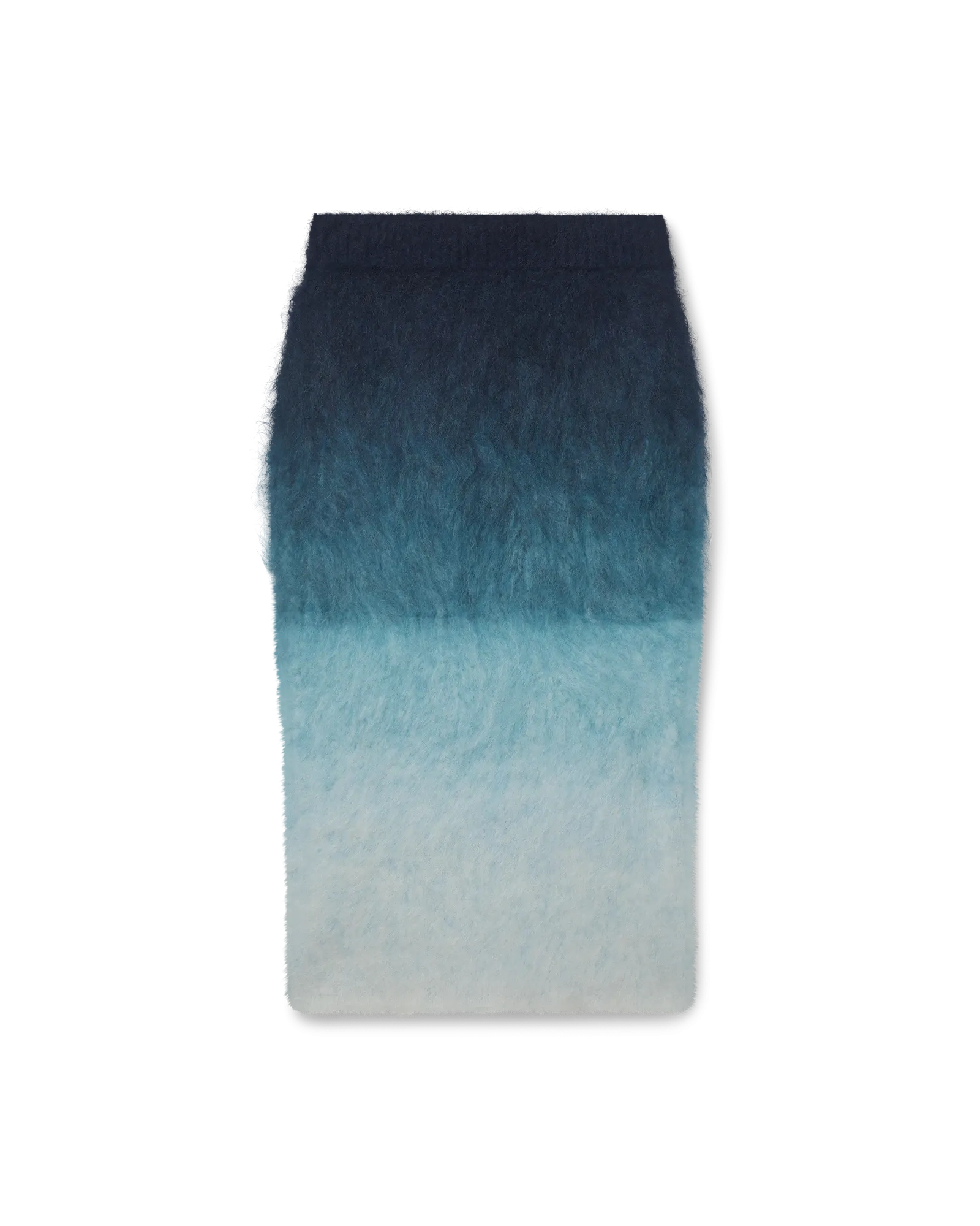 Gradient Mohair Skirt