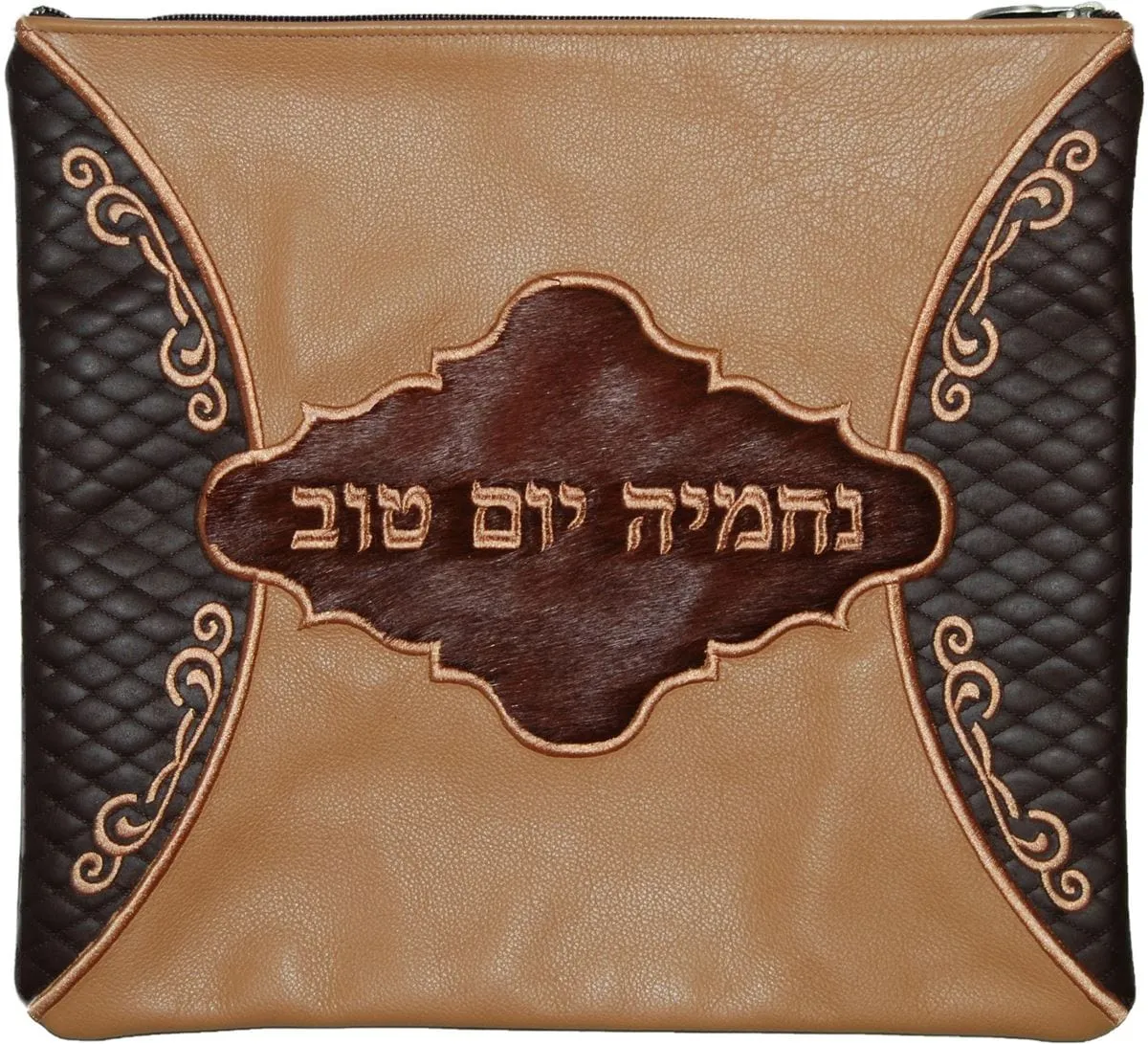 Hourglass Hair on Hide &amp; Leather Combination 735I-BR