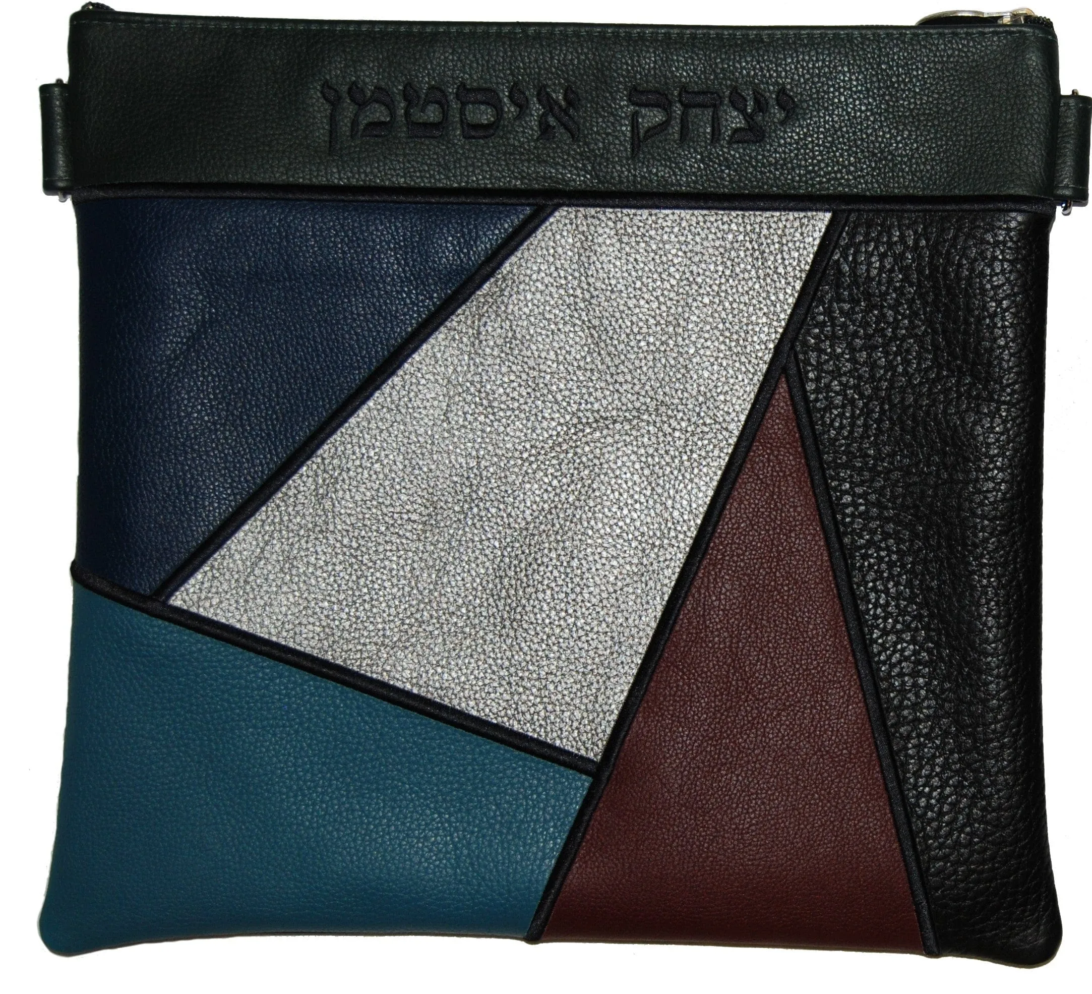 Leather Geometric Shape Collage 740I-BK2