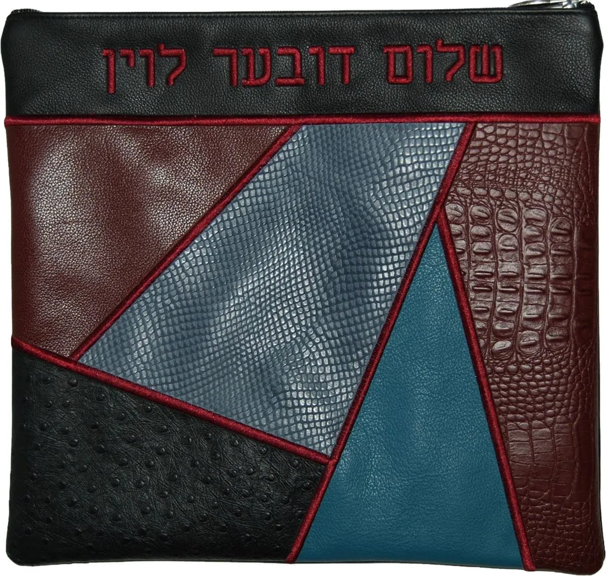 Leather Geometric Shape Collage 740I-BK