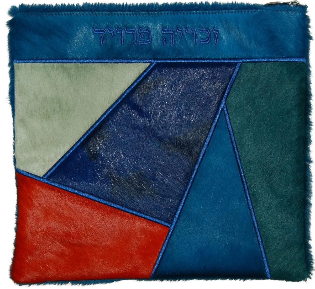 Leather Geometric Shape Collage 740J-Multi