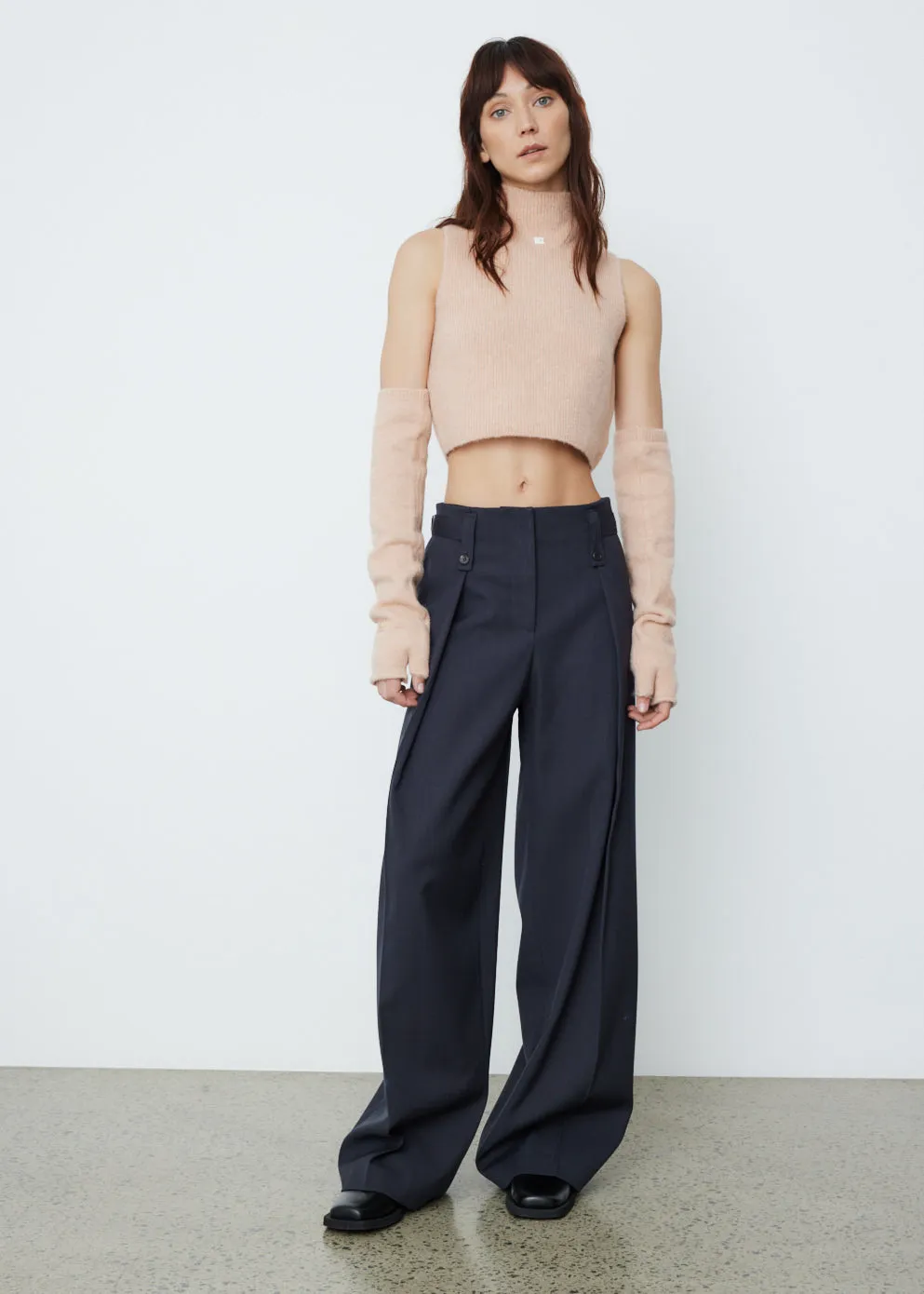 Mohair Halter Top Set