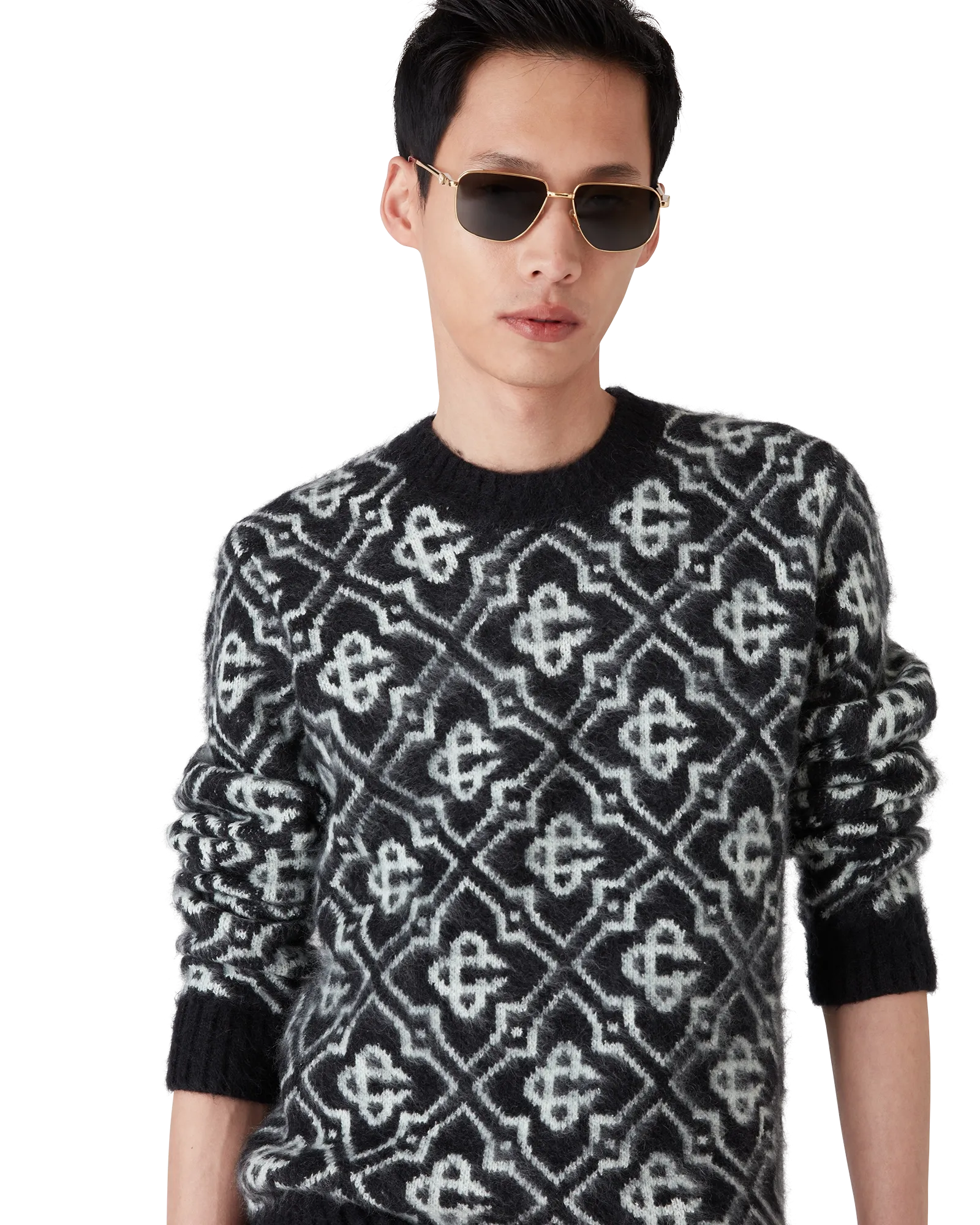 Mohair Monogram Jumper