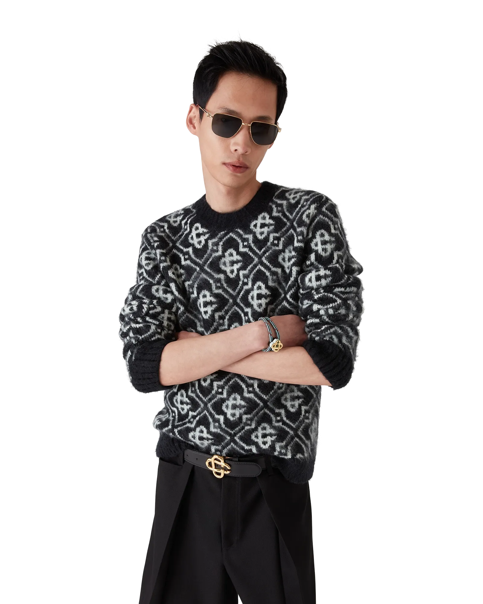 Mohair Monogram Jumper