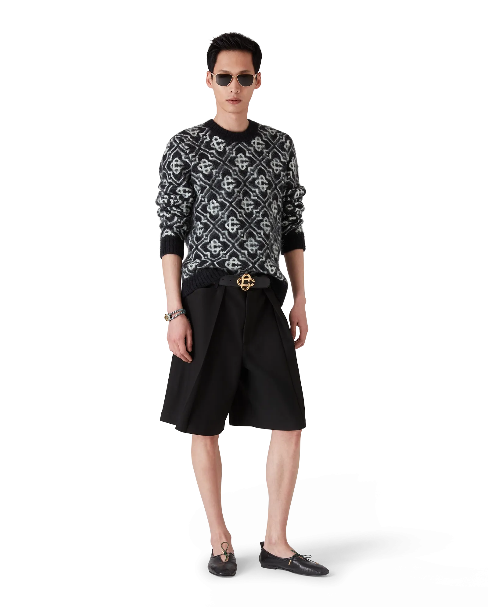 Mohair Monogram Jumper