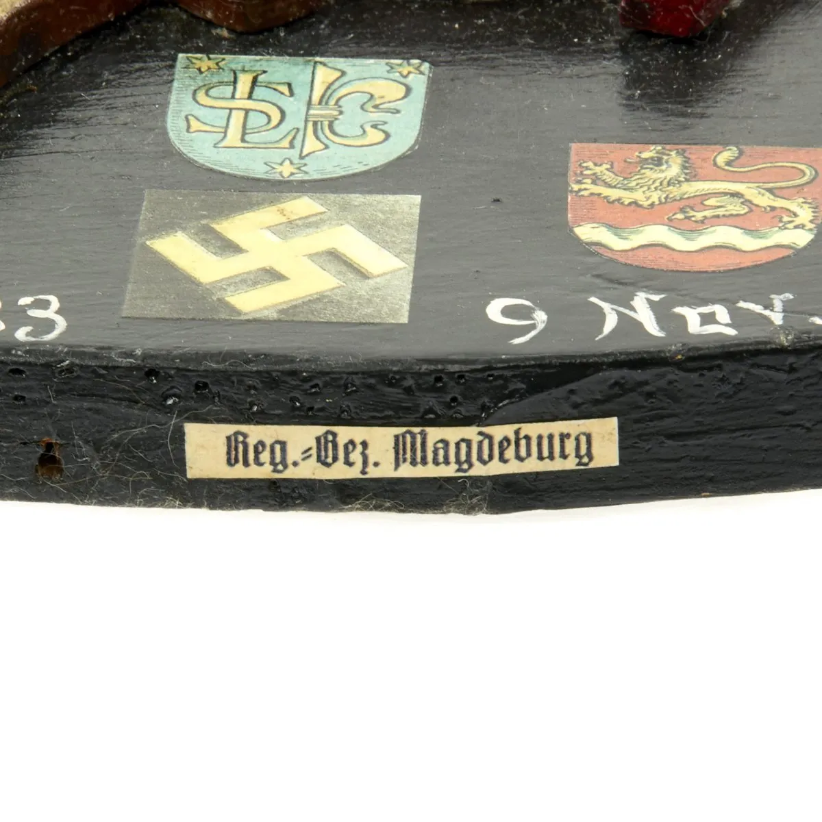 Original German WWII Beer Hall Putsch 10 Year Anniversary Memorial Plaque