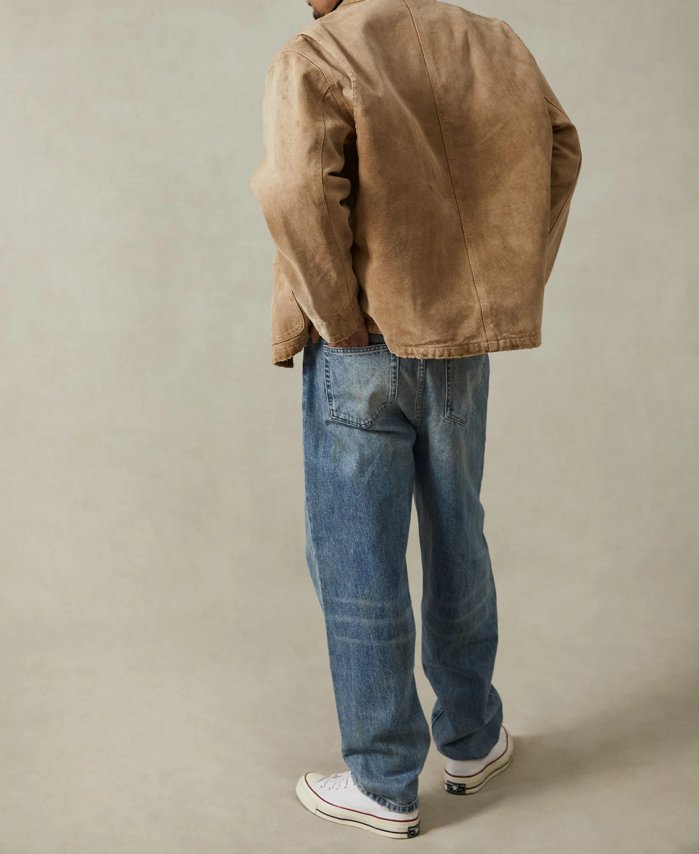 Paint Splatter Canvas Barn Jacket