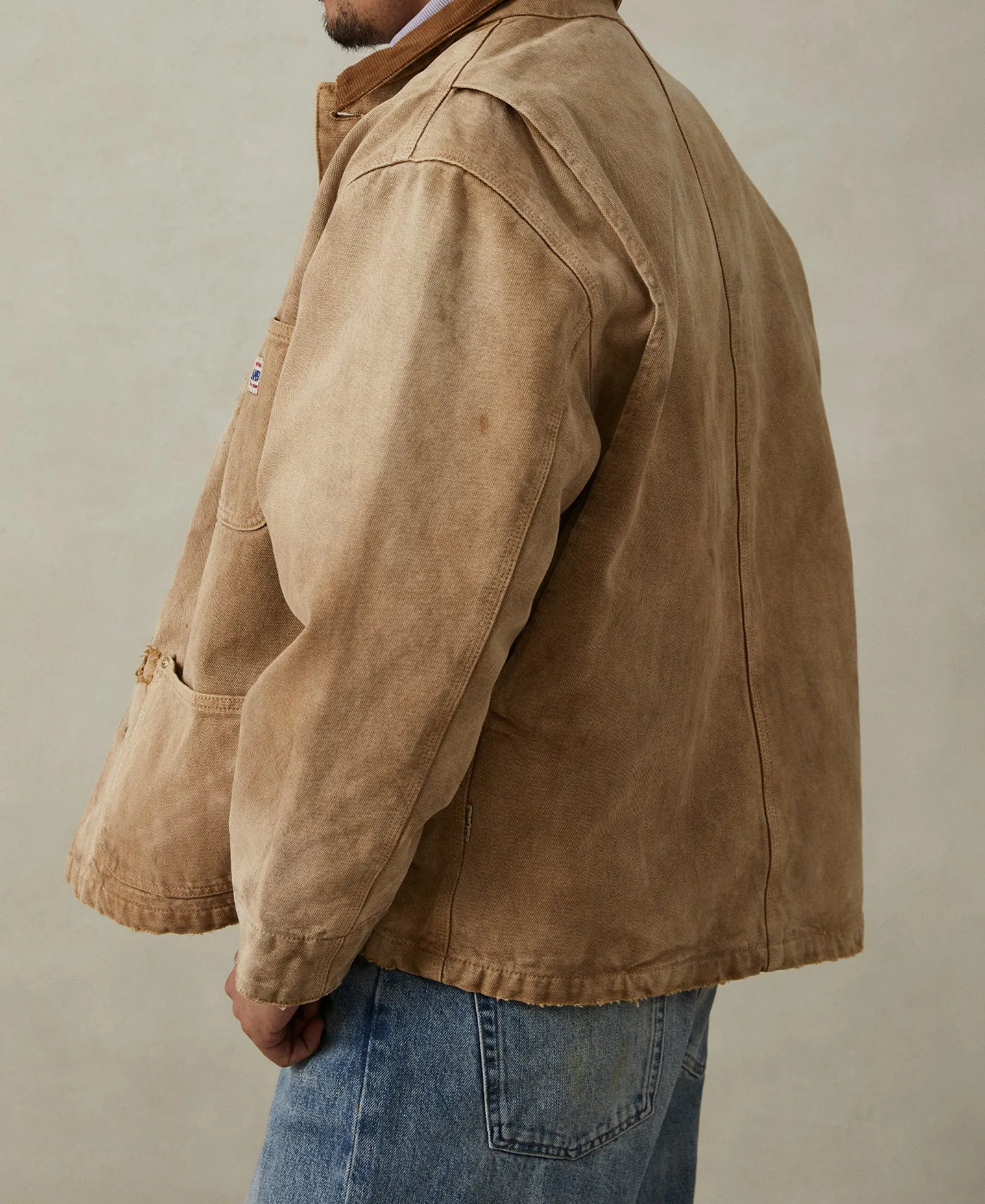 Paint Splatter Canvas Barn Jacket
