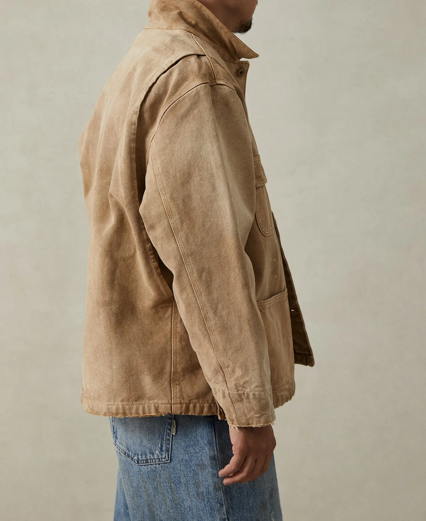 Paint Splatter Canvas Barn Jacket