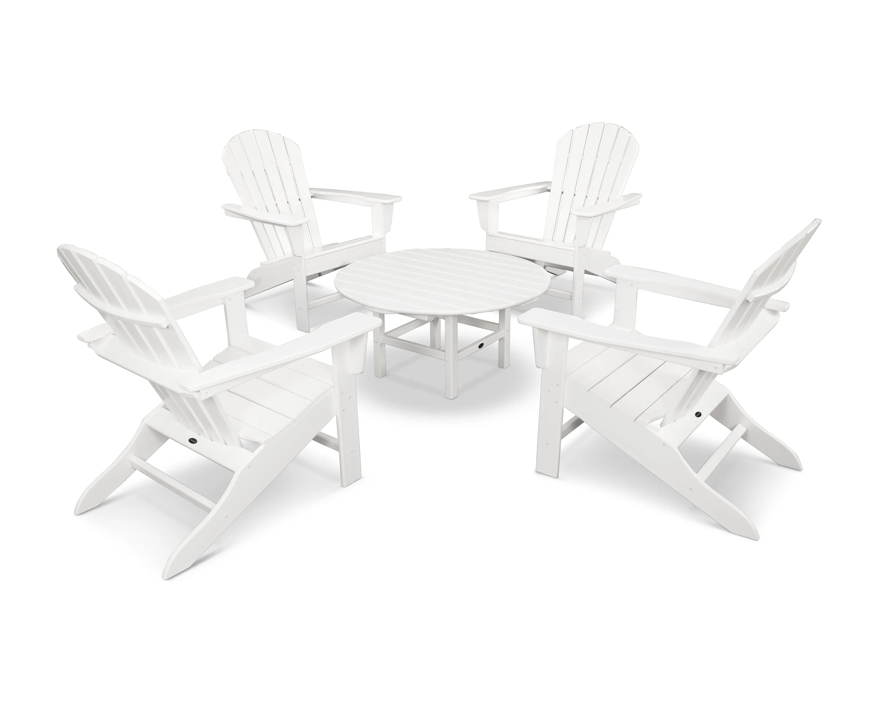 POLYWOOD® South Beach 5-Piece Conversation Group