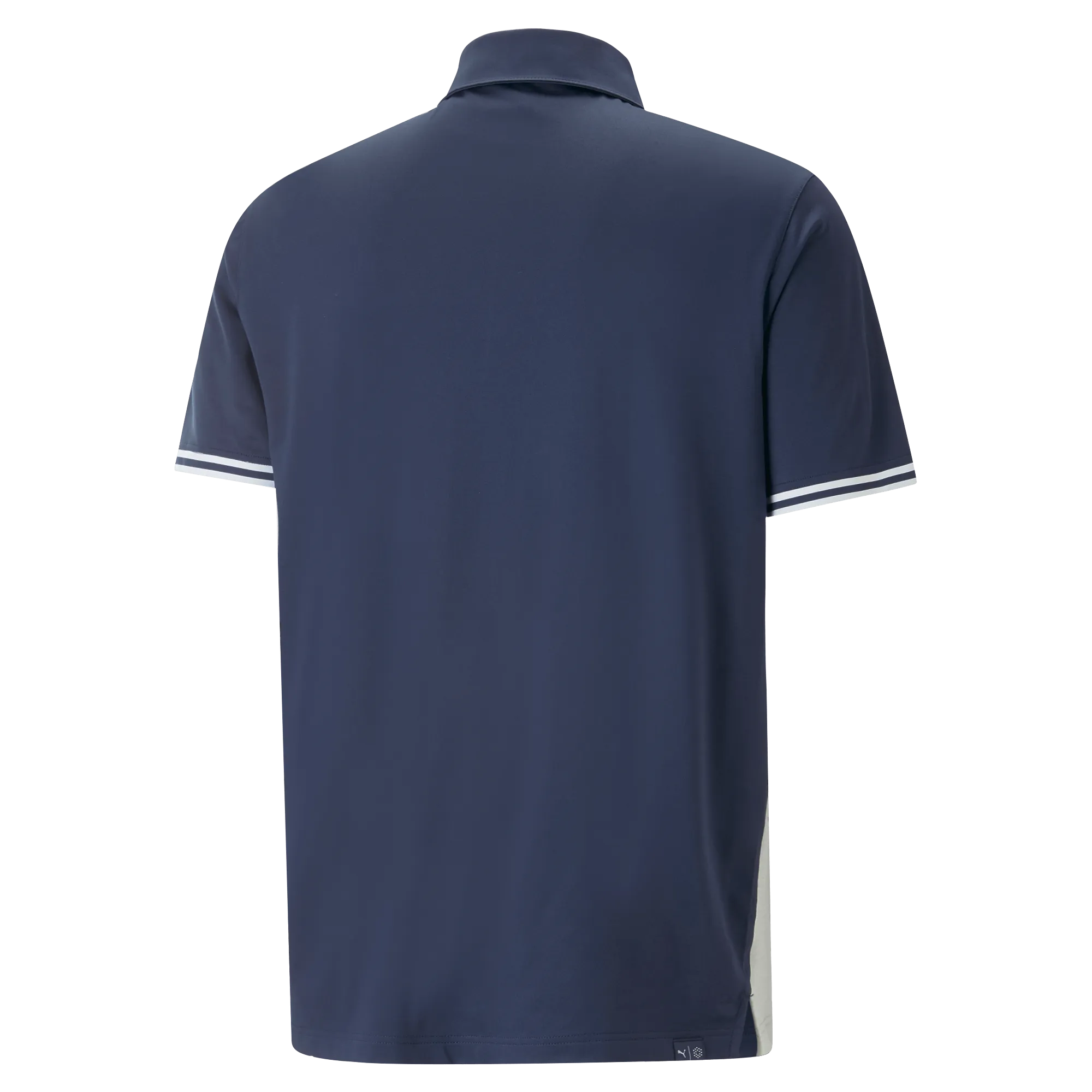Puma Mattr Track Golf Polo Shirt - Navy Blazer/High Rise Heather