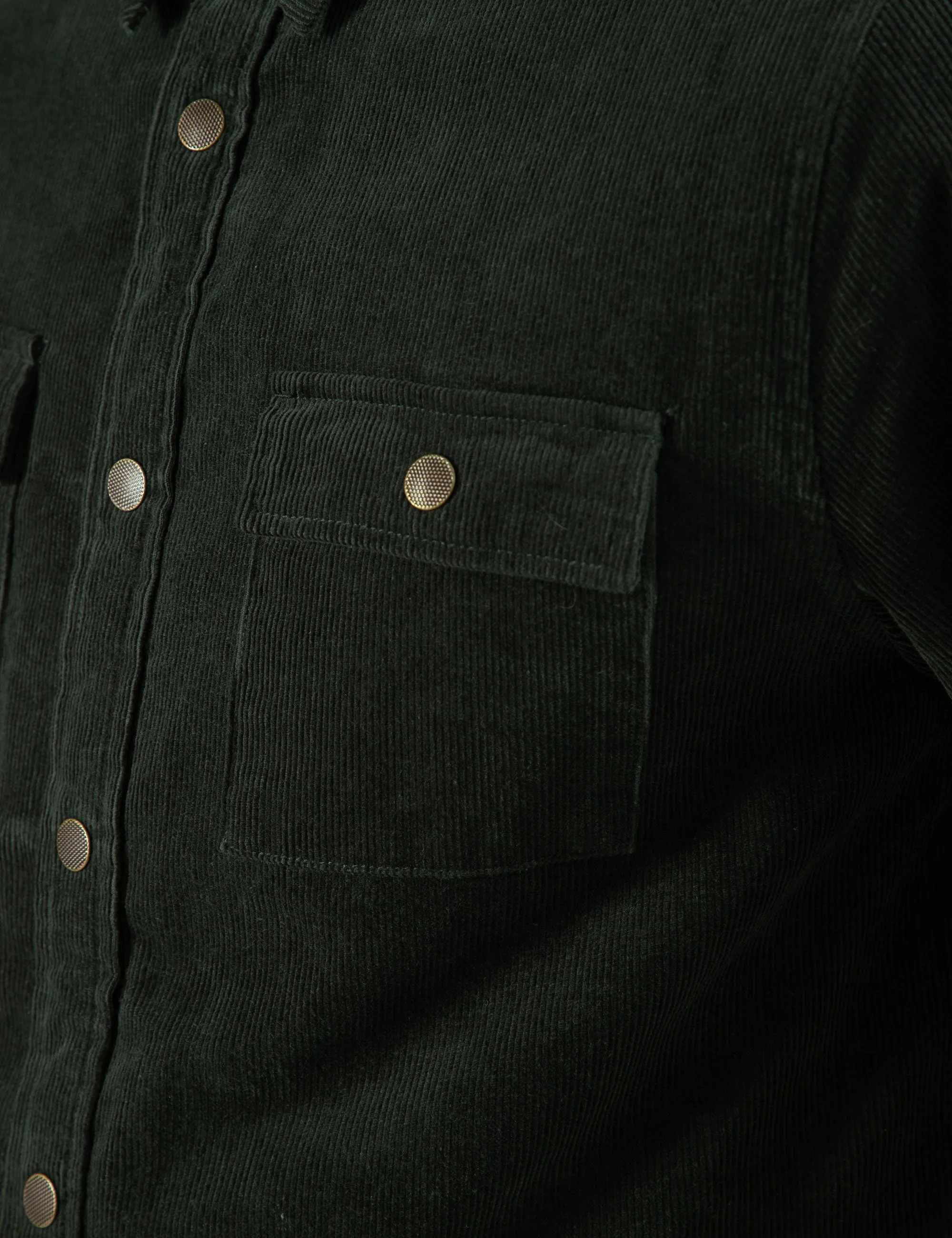 Quilted Cord Jacket - Pine