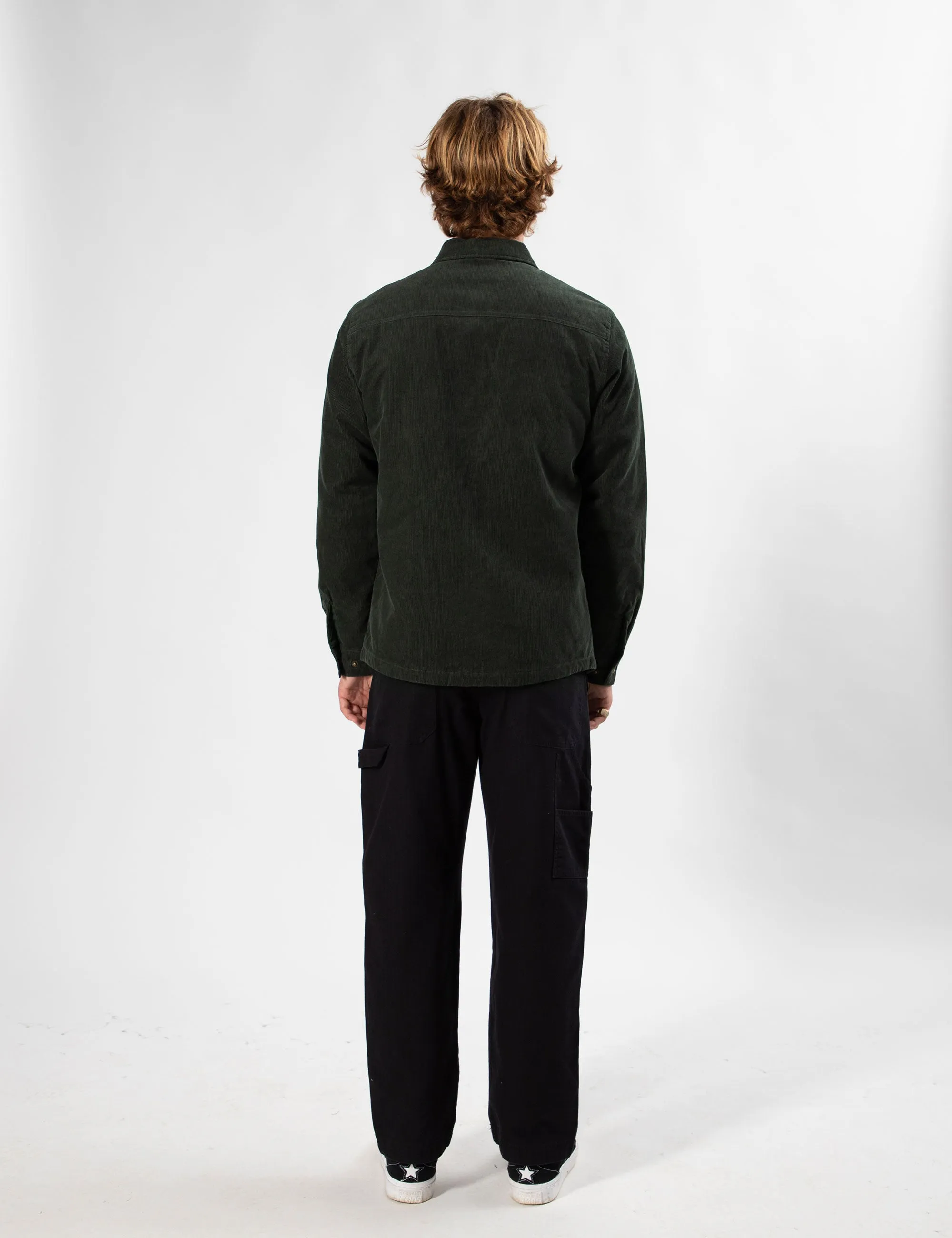 Quilted Cord Jacket - Pine