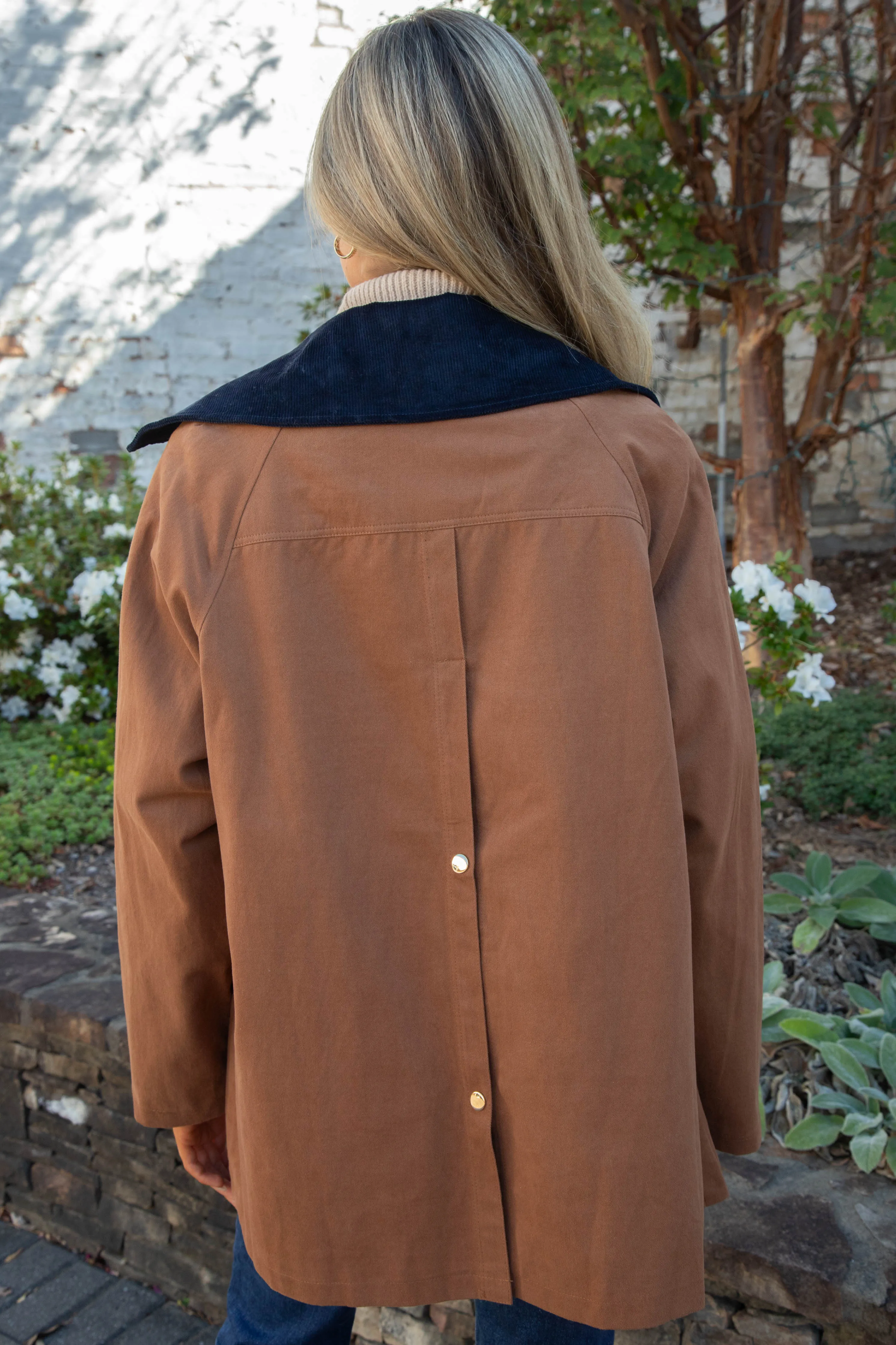 Scottie Barn Jacket, Cognac