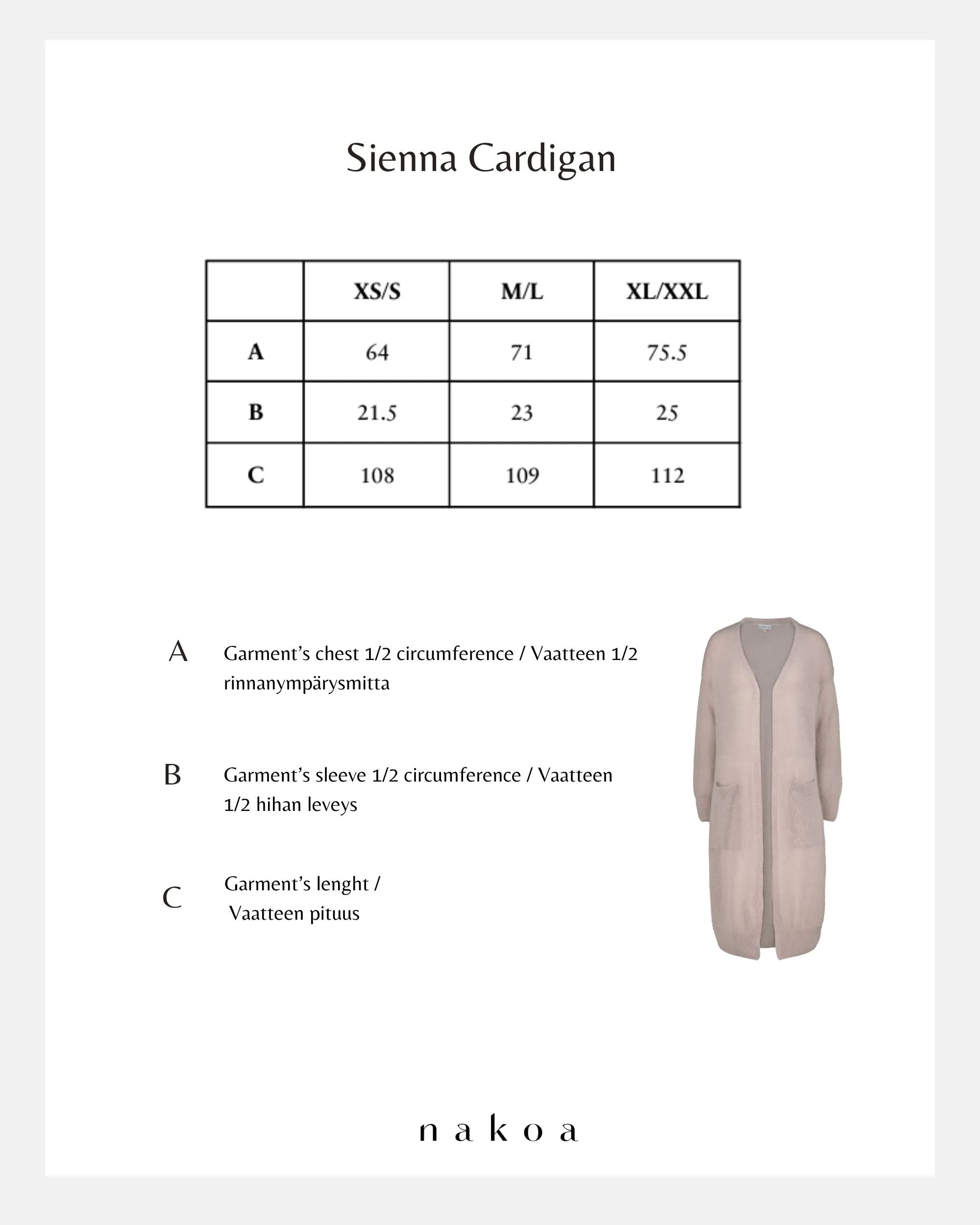 Sienna Cardigan, Smoke Green