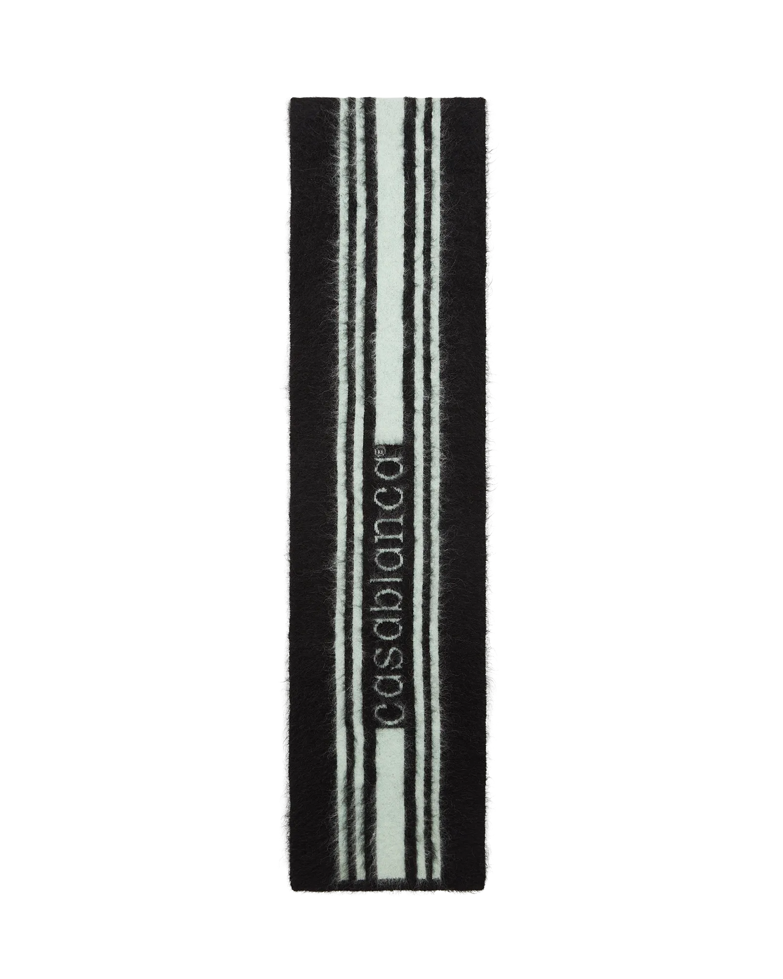 Stripe Mohair Scarf