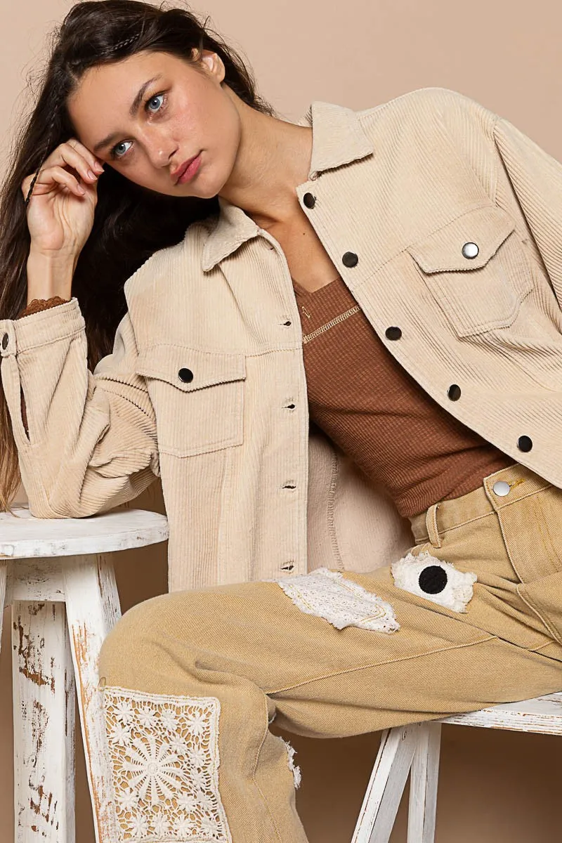 Tristan Corduroy Trucker Jacket