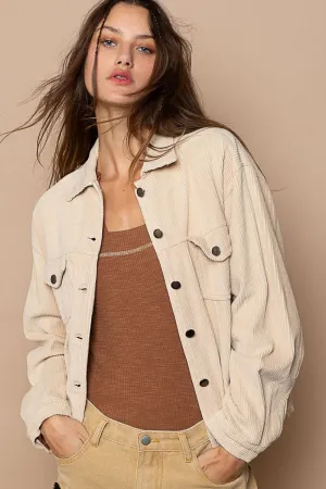 Tristan Corduroy Trucker Jacket