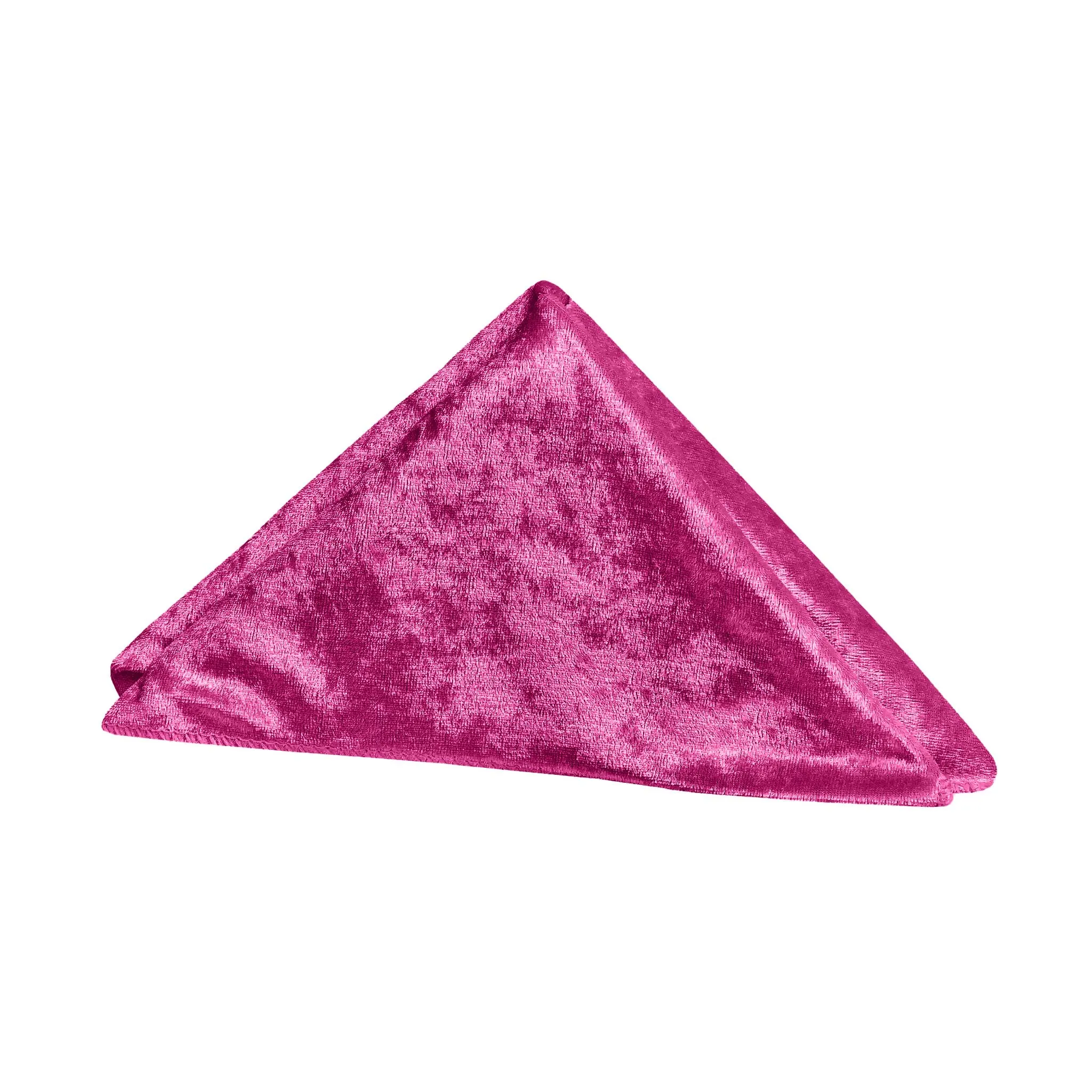 Velvet 20"x20" Linen Napkin - Magenta