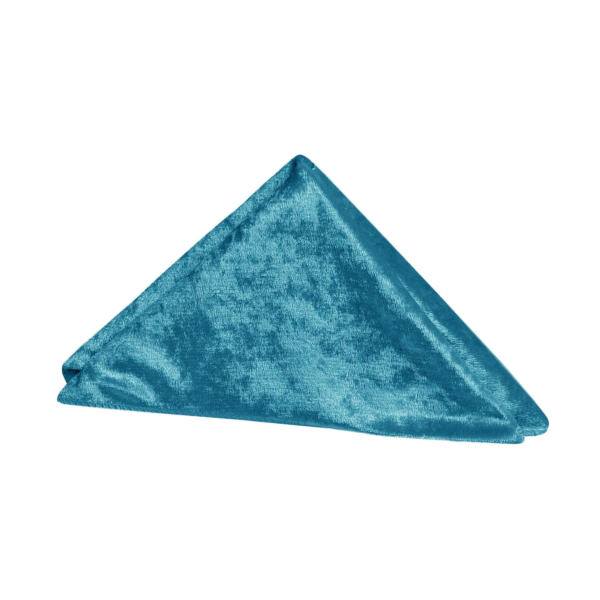 Velvet 20"x20" Linen Napkin - Peacock Teal