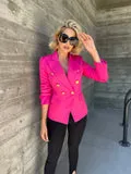 Women's Tailoring Blazer with Buttons