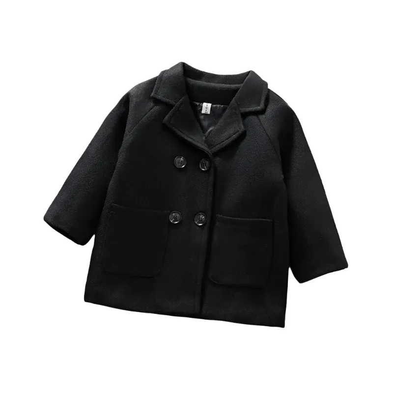 Wool Blend Peacoat